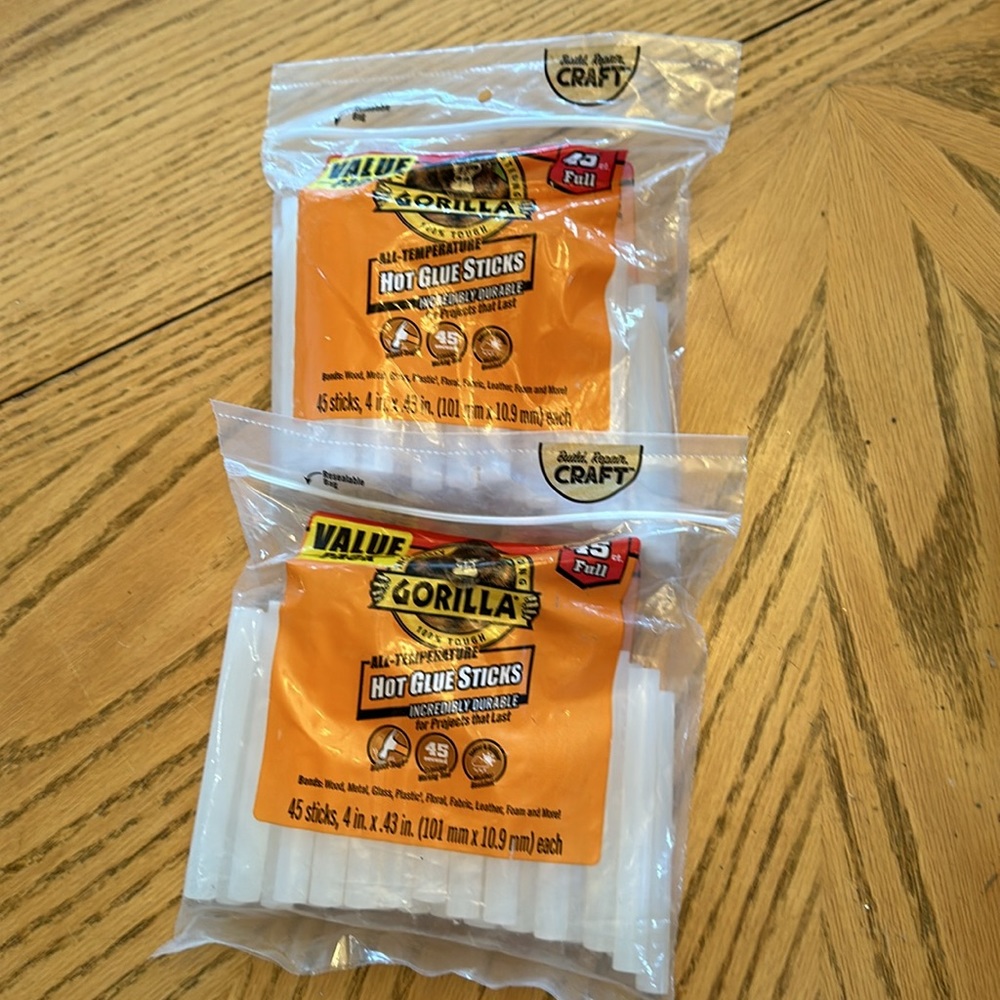 2 packages unopened Hot glue sticks NIP